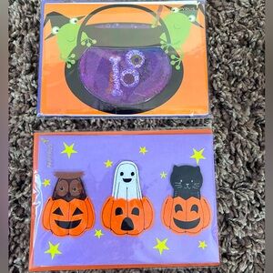 LOT: NEW: 2 Papyrus Halloween Cards